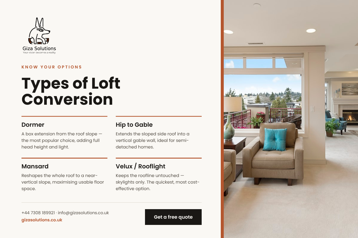 Types of Loft Conversion